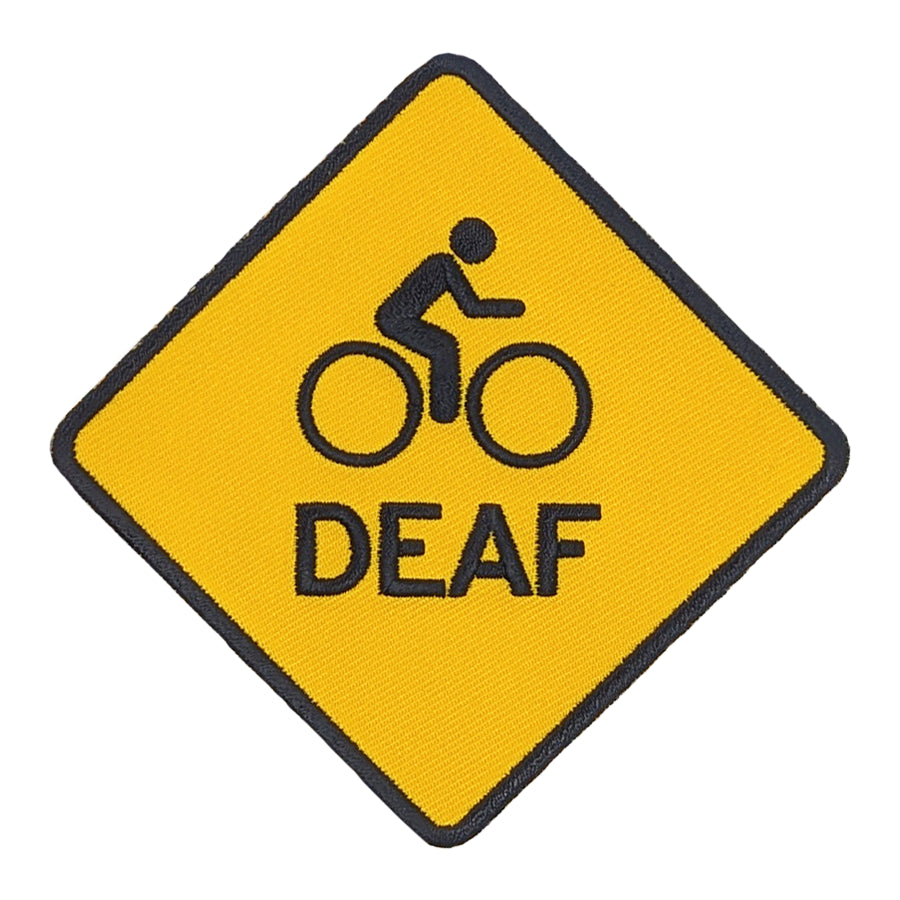 PATCH: Bike Deaf (2 Sizes)