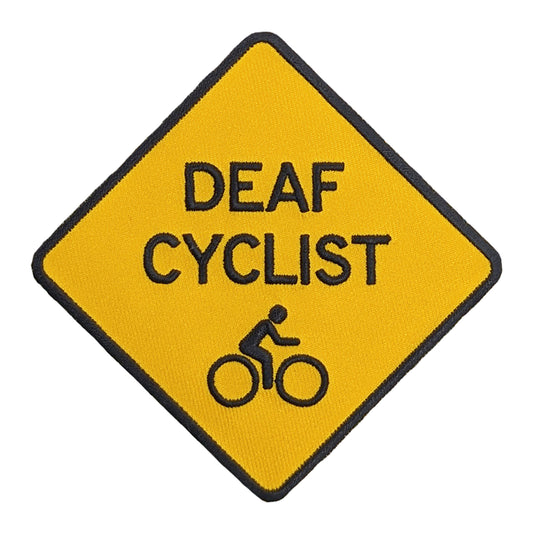 PATCH: Deaf Cyclist Bike (2 Sizes)