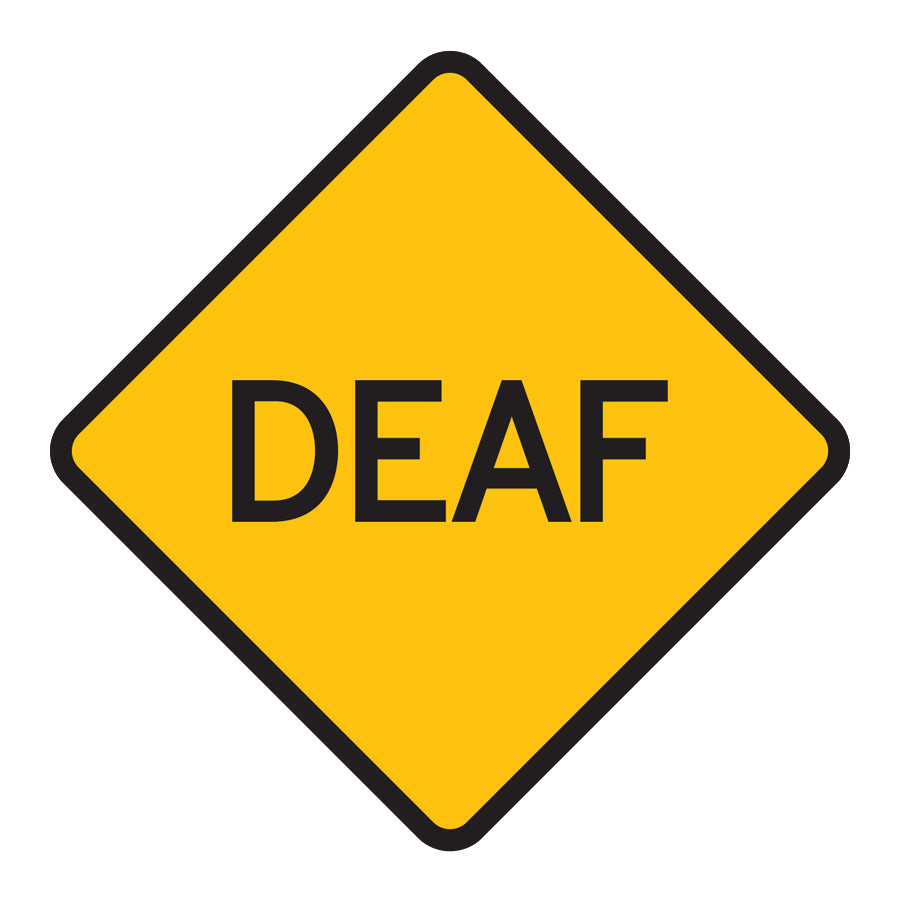 STICKER: Deaf