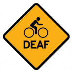 .BIKELOGO + DEAF :: STICKER